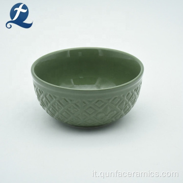 Vasellame per uso domestico tazza vasellame personalizzato in ceramica da tavola